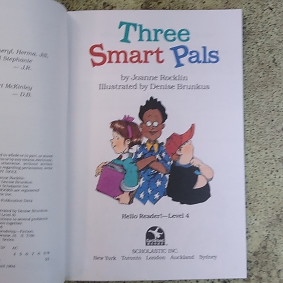 Three Smart Pals Level Reader Children's Picture Book Homeschool Classroom - Picture 5 of 6